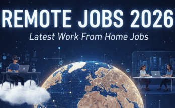 create thumbnail image for the blog "Remote Jobs 2026 – Latest Work From Home Jobs Online Apply Now."