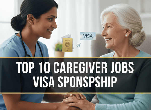 top 10 caregevier jobs with visa sponsorship